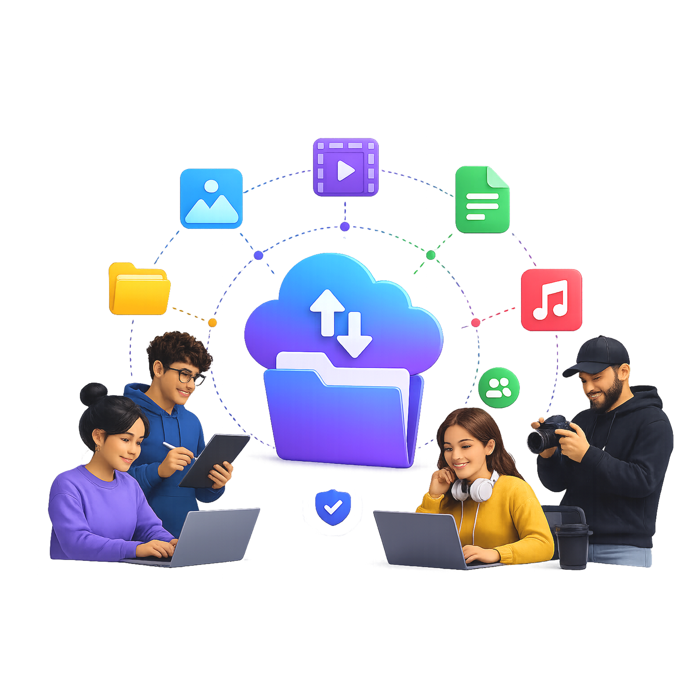 Synq collaborative cloud workflow
